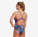 FUNKITA - Diamond Back - One-piece - Maillot d'entraînement pour femmes - Spin Doctor de Funkita - Funky