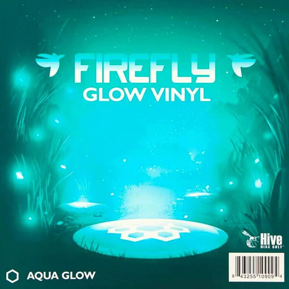 Hive Disc Golf - FireFly Glow Vinyl - Pellicule autocollante "GLOW" de Dynamic Discs