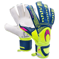 HO Soccer Ikarus Roll Negative - Gants de gardien - Lime/Bleu de HO Soccer