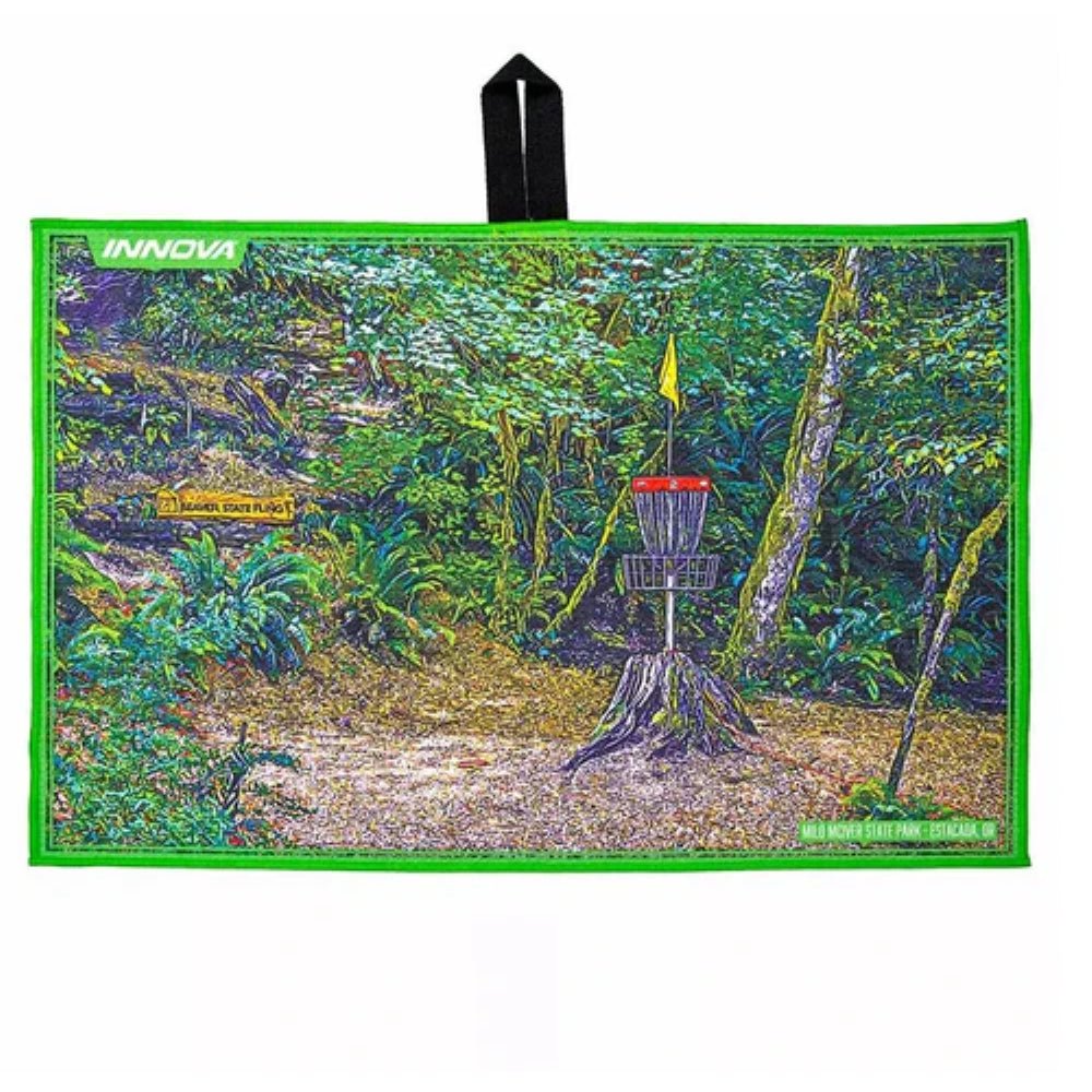 Innova – Towel Tour - Serviette pour discgolf en microfibre de Innova Discgolf