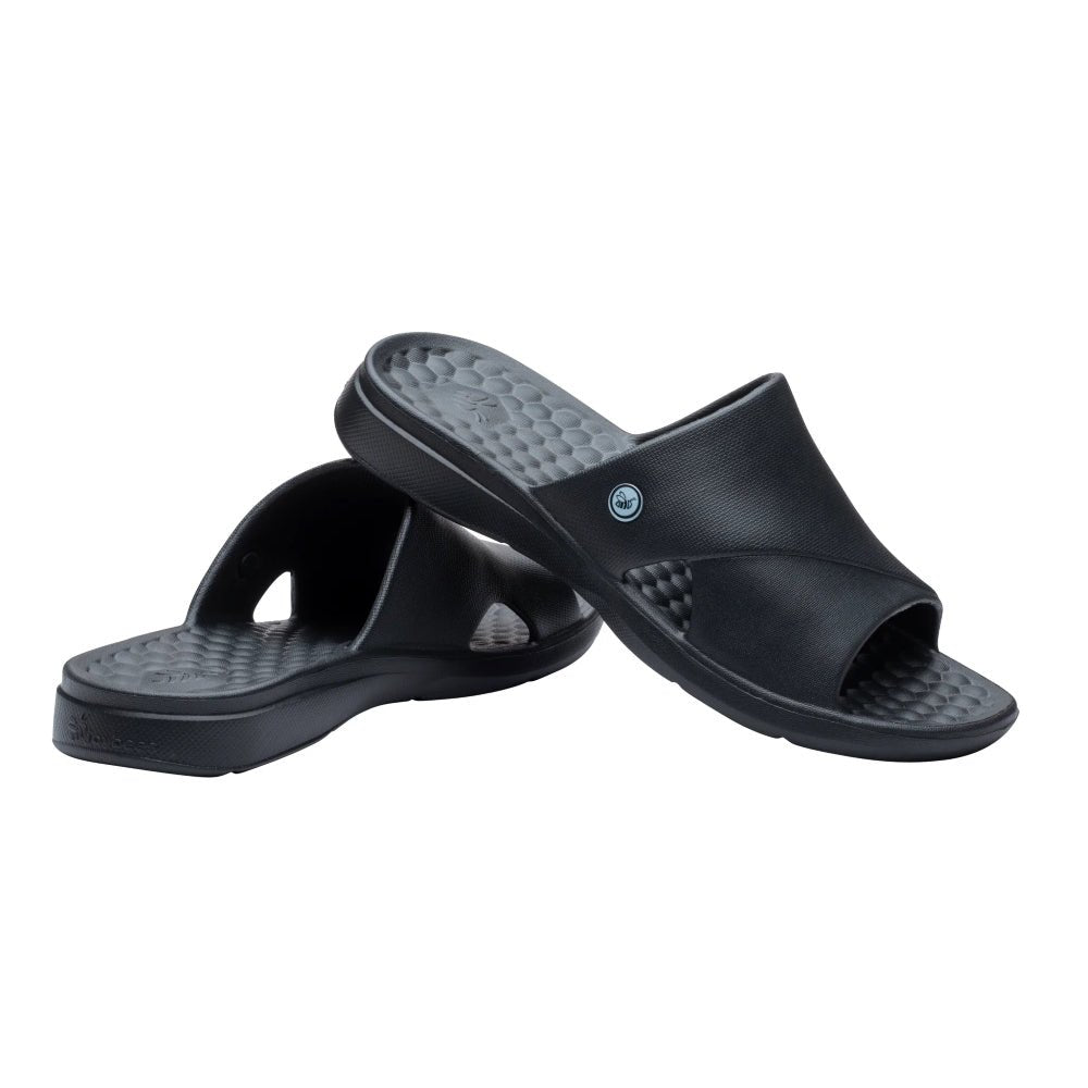 Joybees - Adult's Lounge Slide - Sandales pour adultes - Noir de Joybees