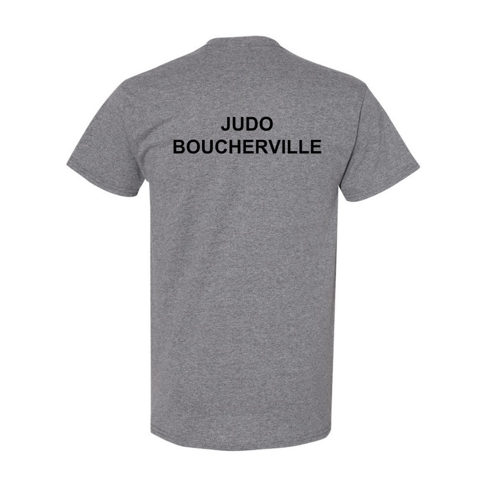 Judo Boucherville - Chandail, type T-Shirt à manches courtes - Juvénile - Gris de Judo Boucherville