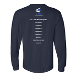 Judo Boucherville - Chandail, type T-Shirt à manches LONGUES - Adulte - Marine de Judo Boucherville