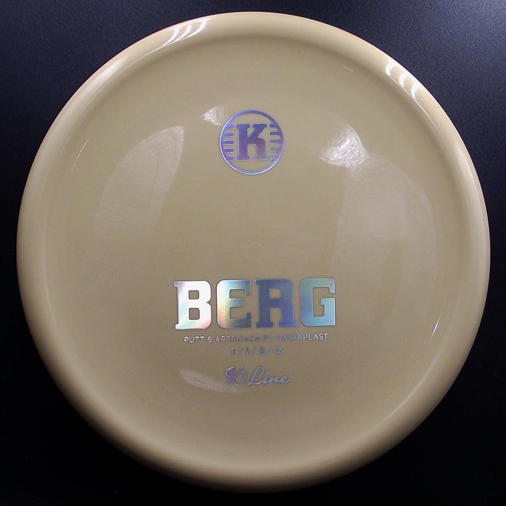 Kastaplast Discs - BERG K1 - S1 - Putter Discgolf - Brun de Kastaplast Discs
