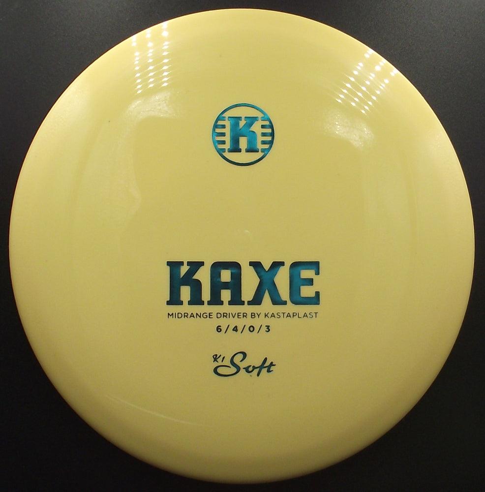Kastaplast Discs - KAXE K1-SOFT - S6 - Midrange Discgolf - Jaune de Kastaplast Discs