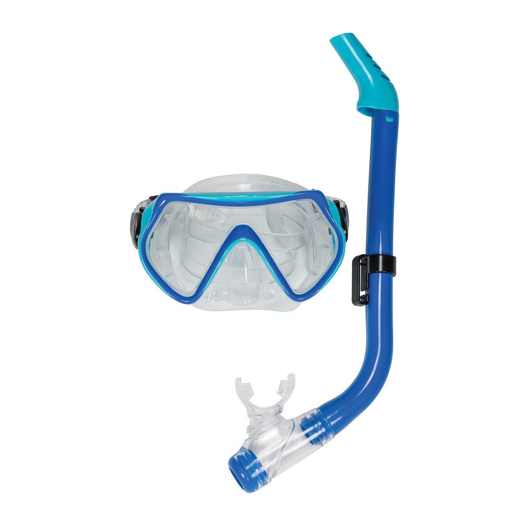 Masque de plongée Aquadux pour adulte de Scaup - Lime