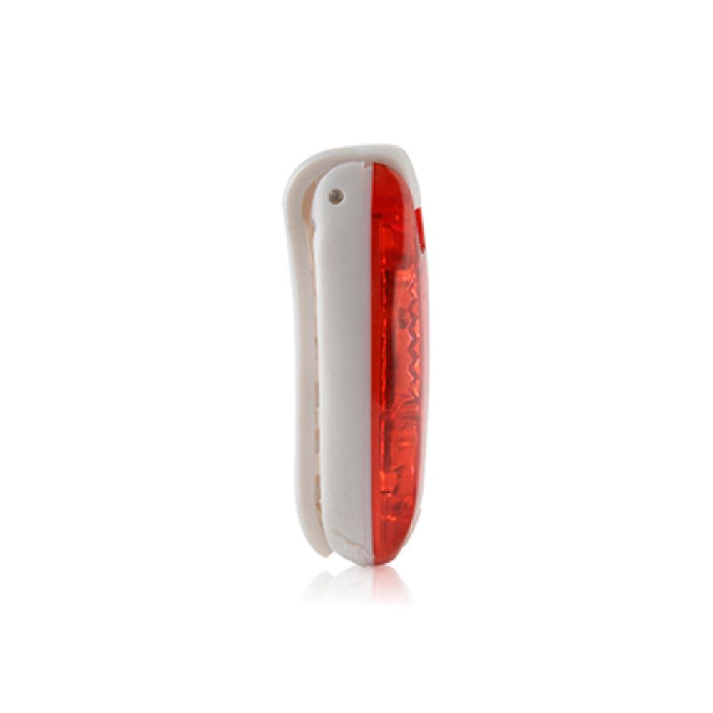 LED Beat - Clip à lumière DEL pour le marcheur / coureur - Rouge de LED Beat