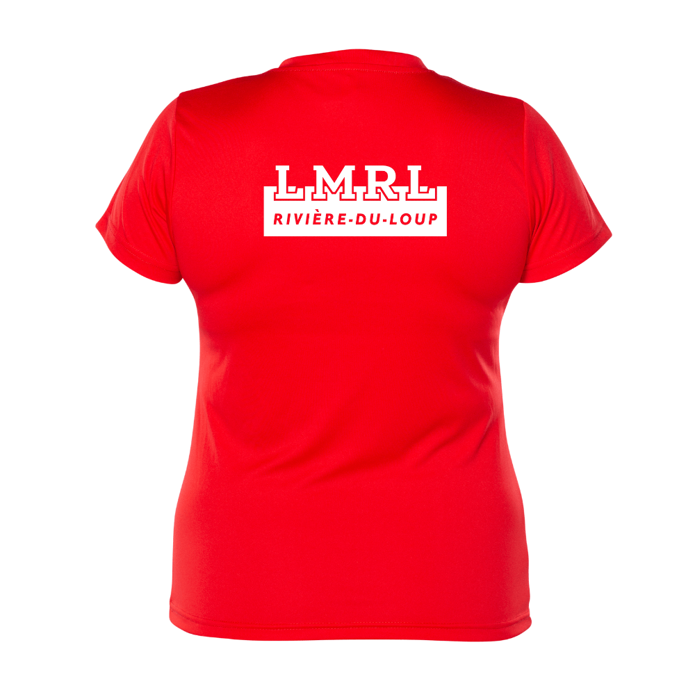 LMRL - Chandail technique à manches courtes - Féminin - Rouge de LMRL