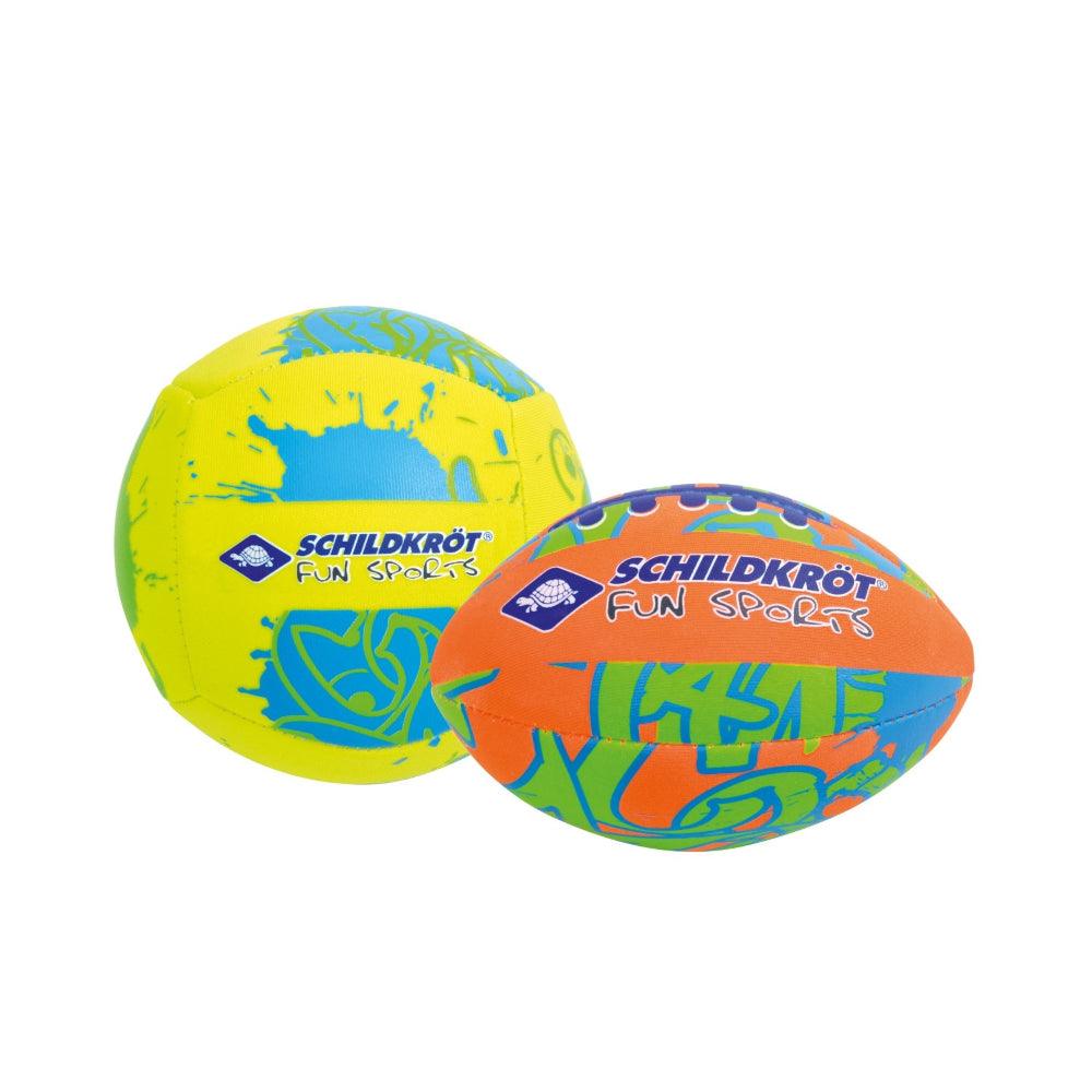 Mini-ballons d'extérieur - Duo de ballons en néoprène de Topspin Sport