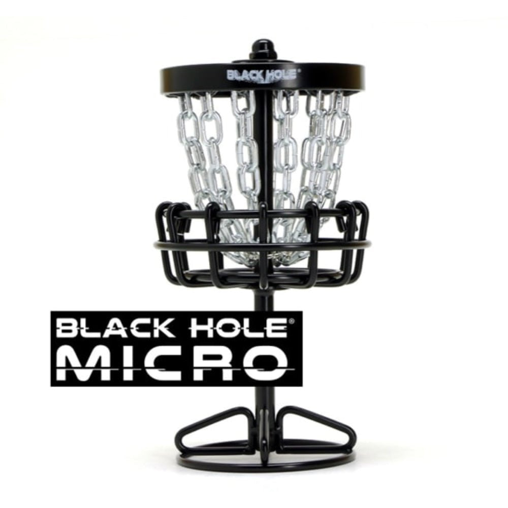 MVP Discs - BLACK HOLE MICRO - Panier de discgolf DÉCO - Noir de MVP Discs