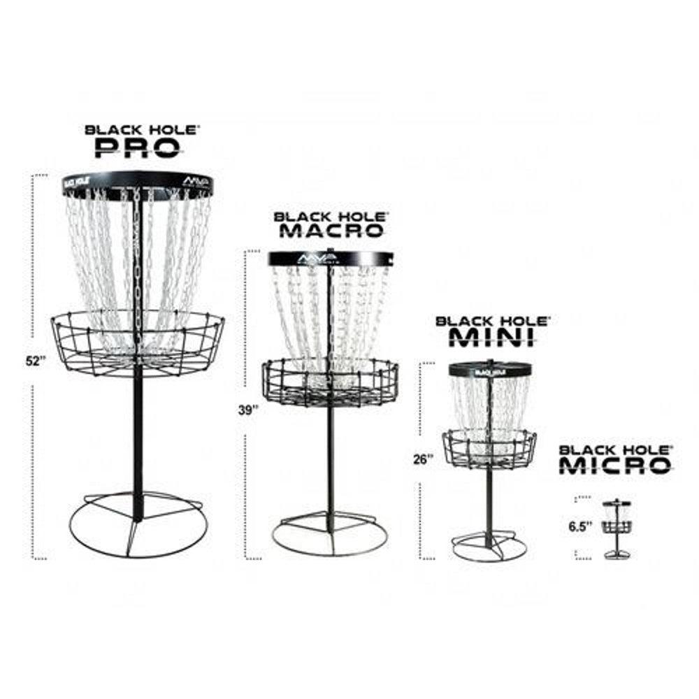 MVP DISCS - BLACK HOLE MINI - Panier de discgolf juvénile - Noir de MVP Discs