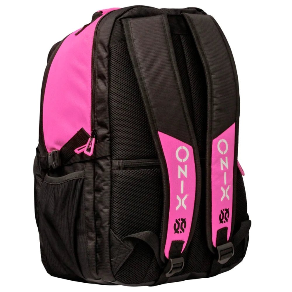 ONIX - PRO TEAM Backpack , sac à dos de pickleball - Rose / Noir de Onix