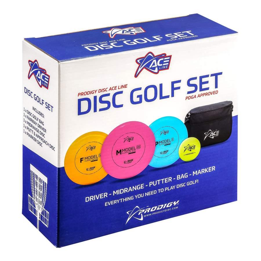 Prodigy Ace - Ensemble de départ un sac et trois disques de Prodigy Discgolf