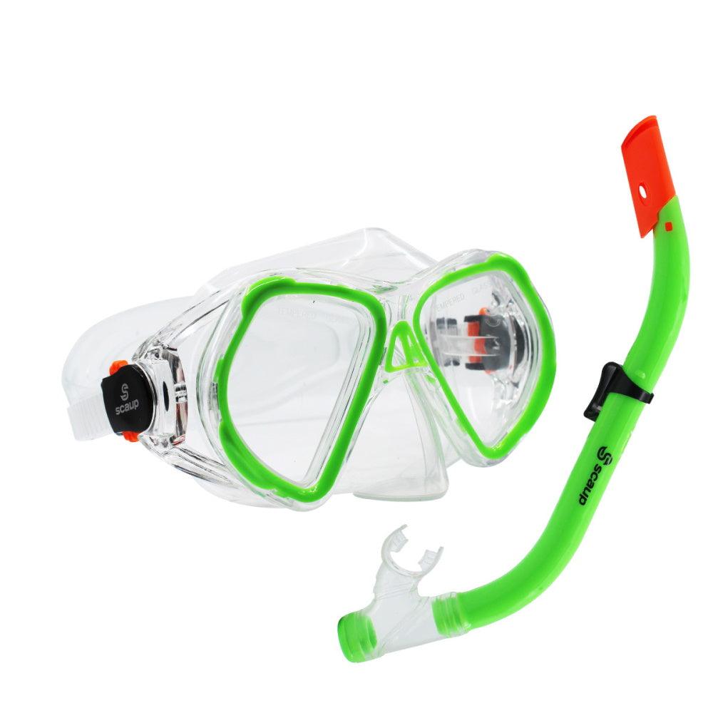 Scaup - CORA Masque avec tuba récréatif pour plongée - Enfant de Scaup