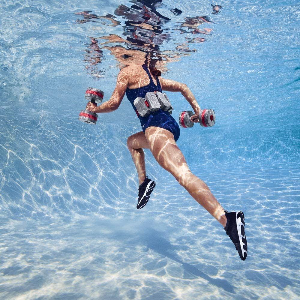 Speedo - Haltères d'entrainement aquaforme, en mousse haute densité de Speedo