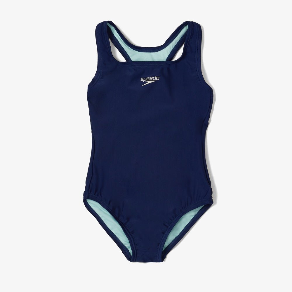 Speedo Racerback Solid - Maillot pour fille - Marine (501) de Speedo