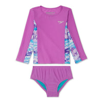 Speedo - Rashguard Bambin -Ensemble 2 pièces - Byzantium (Rose 510) de Speedo