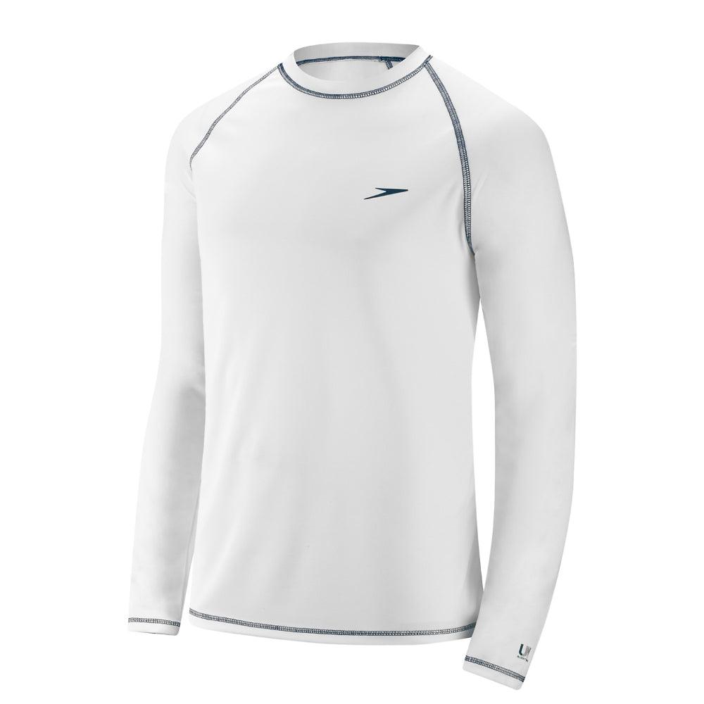 Speedo - Rashguard manches longues pour adultes - Blanc de Speedo
