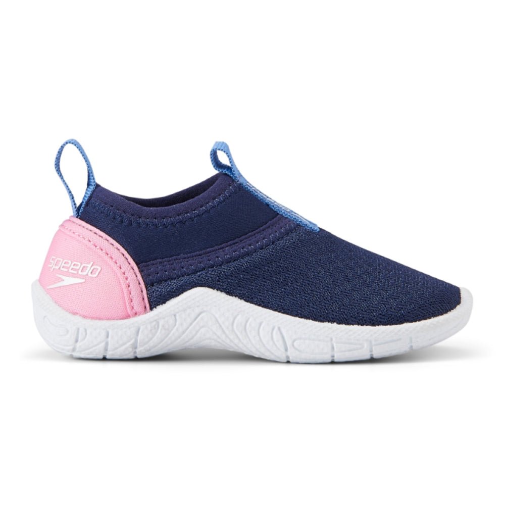 Speedo TRIBAL CRUISER - Chaussures d'eau antidérapantes pour enfant - Marine/Rose de Speedo