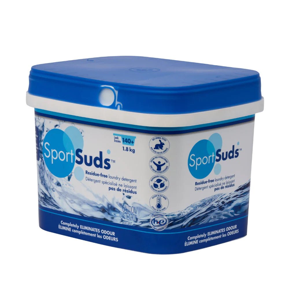 SportSuds - Savon à lessive anti-bactérien sans résidu - 1.8 kg de SportSuds