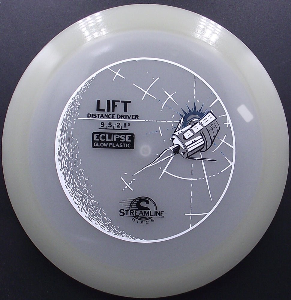 STREAMLINE Discs - LIFT Eclipse Glow - S9 - Midrange Discgolf - GLOW de Streamline Discs