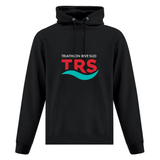 Triathlon Rive-sud - Chandail à capuchon, Type kangourou – Adulte – Noir de Triathlon Rive-Sud