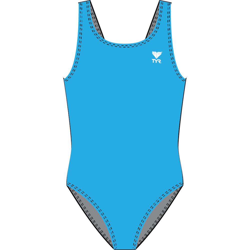 TYR Vapoback T100 - Maillot pour filles - Turquoise (440) de TYR