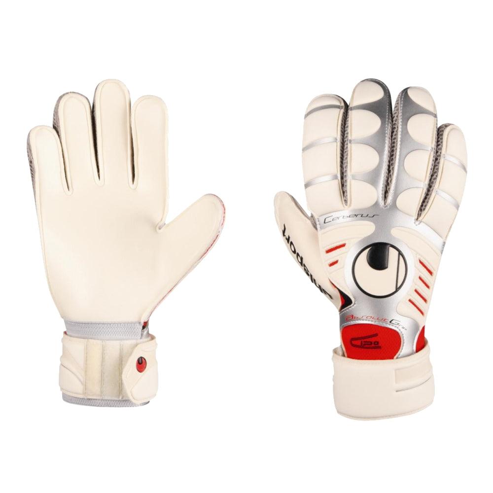 Uhlsport Cerberus Absolut Grip - Gants de gardien - Argent/Blanc de Uhlsport