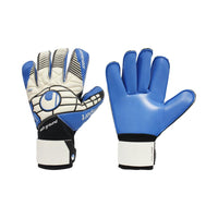 Uhlsport Eliminator Soft - Gants de gardien - Blanc/Bleu de Uhlsport