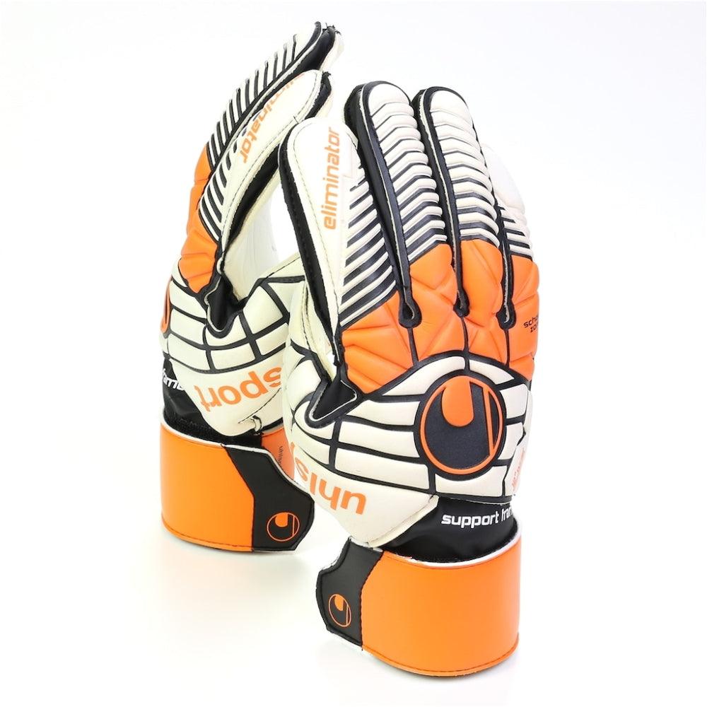 Uhlsport Eliminator Soft SF Junior - Gants de gardien - Orange/Blanc/Noir de Uhlsport