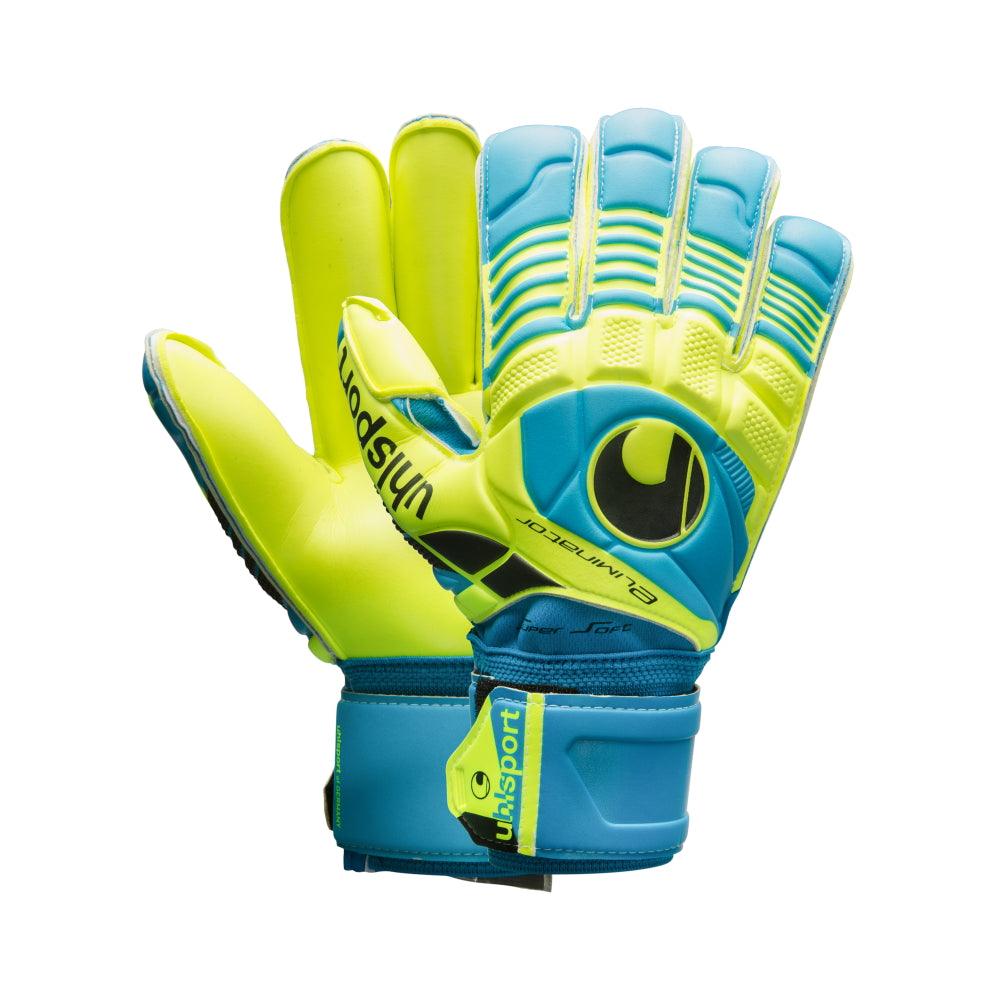 Uhlsport - Eliminator Supersoft - Gants de gardien - Bleu/Jaune de Uhlsport