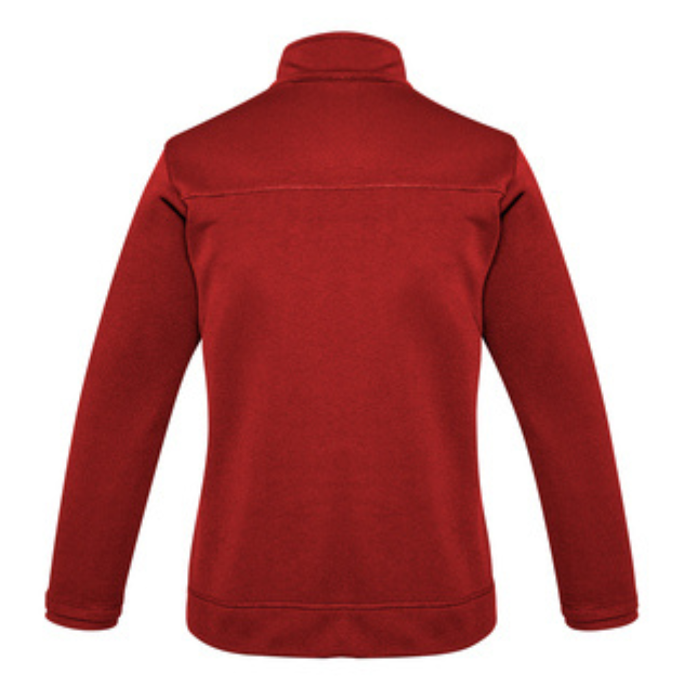 Veste sportive avec fermeture éclair - Coupe féminine - Rouge