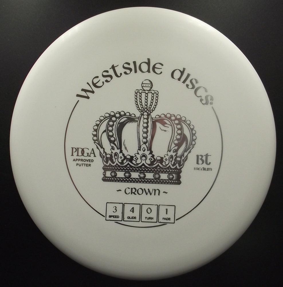 Westside Discs - CROWN BT Medium - S3 - Putter Discgolf - Blanc de Westside Discs
